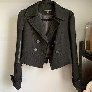 Cynthia Steffe Crop Jacket (Black) 4